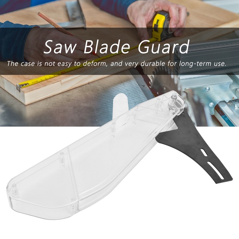 Table Saw Protective Cover 4‑10in Acrylic Protection Case Blade Guard