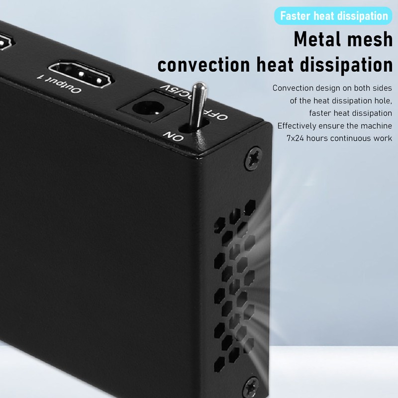 HD Multimedia Interface Splitter Professional 4K 30Hz 3D Visual Effects