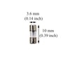 SIXQJZML 10 Pack F3AL Fast-Blow Mini Fuse 3A Max 3