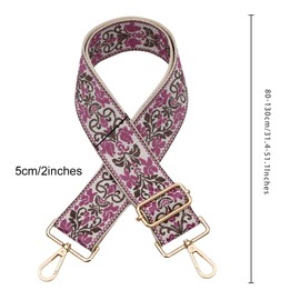 Traziewell Strap for Shoulder Bag, Bag Straps for Changing, Adjustable Shoulder Strap, Wide Bag Strap for Handbag, Crossbody Bag, Shoulder Strap for Women Bags 2633