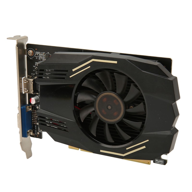 GT1030 2GB DDR5 64bit Graphics Card with Cooling Fan 3840x2160