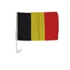 AES 12x18 Belgium Single Sided Car Vehicle 12"x18" Flag