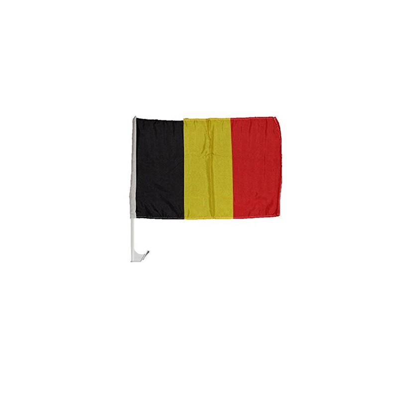 AES 12x18 Belgium Single Sided Car Vehicle 12"x18" Flag