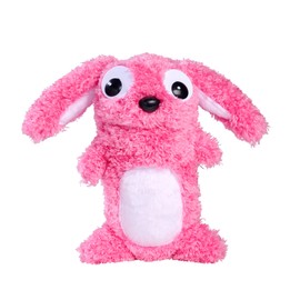 Simba ScreamerZ 105953332 Rambling Rabbit with Sound - Funny Cuddly Toy with Screaming Sounds - Plush Toy for Children from 5 Years, Approx. 30 cm, Pink
