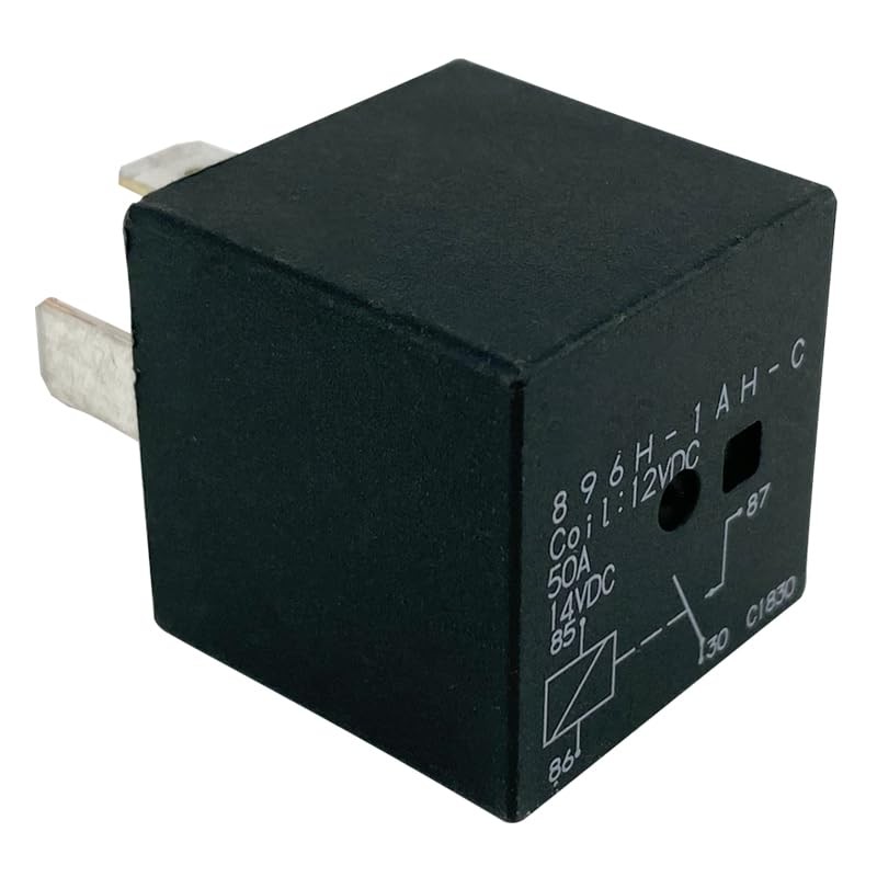 896H-1AH-C (2-Pack) 12VDC 50A 4-Pin SPST High Current Automotive Relay