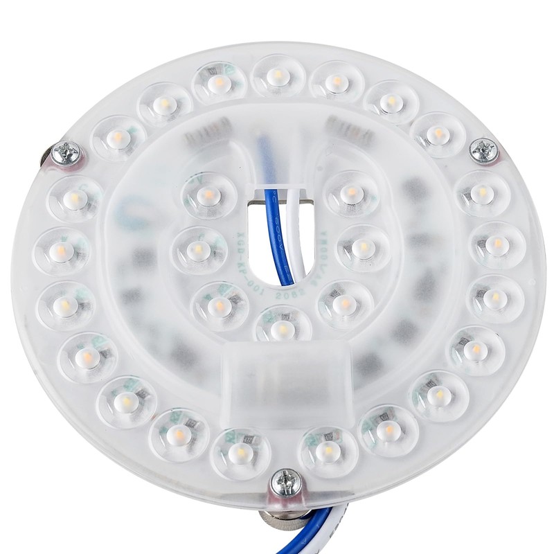 HAOLEDI 3.94'' 18W LED Ceiling Fan Light Retrofit Kit, Ceiling