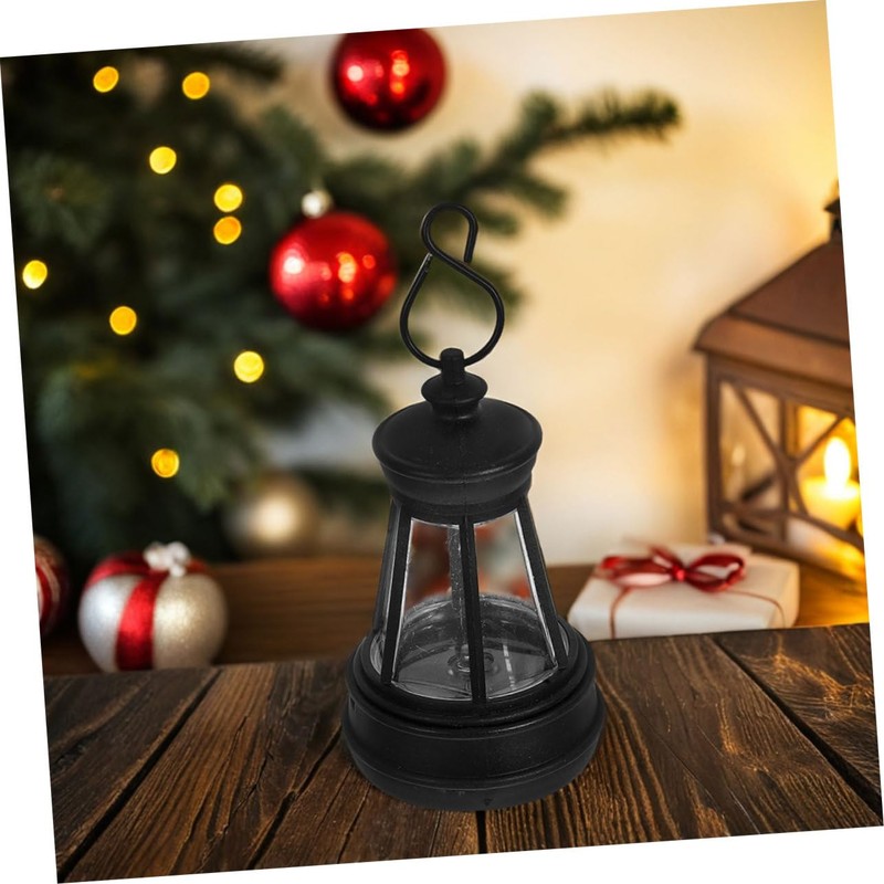 TOPPERFUN 3pcs Mini Solar Lantern Lights Small Hanging Lantern Replacement