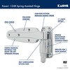 Kason 1248 Spring Assisted Hinge, 1-1/4 Inch Offset, 11248000020
