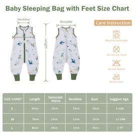 LAT Pack of 2 Baby Sleeping Bags with Feet, 0.5 Tog, Baby Sleeping Bag, Summer Sleeping Bag, Sleeveless Summer Sleeping Bag with Legs for Infants, Children, Boys, Girls, Plane + stripes