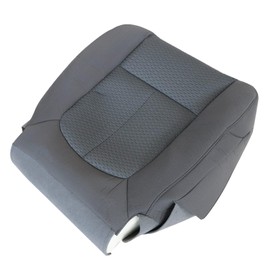 NLQR Funda de repuesto para asiento inferior del lado del conductor Colth Steel Gary compatible con Ford F150 2011 2012 2013 2014