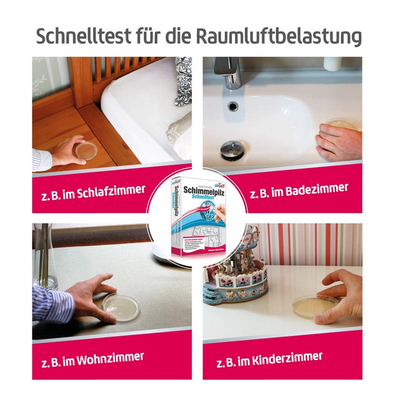 'Mould Test Combination Pack Passive Quick Test Plus Mould Test