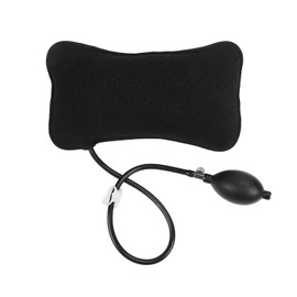 Joyzan Air Inflatable Lumbar Support Pillow, Portable Breathable Lower Back Supports Cushion Backrest Fatigue Head Neck Airplane Seat Cushions Pump for Home Flying Car Office Chair Travel Sleeping