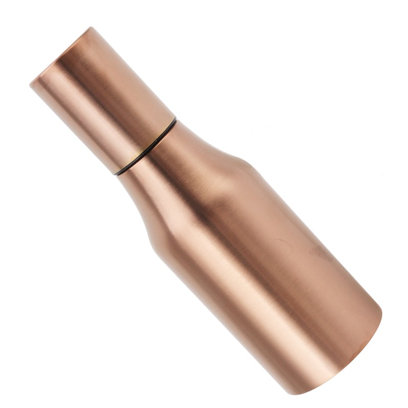 Oil Dispenser Bottle Stainless Steel Drip Proof Design Dustproof Cover