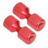 2 Pcs 2 Hole Alignment Pins Flange Alignment Pins Anodized