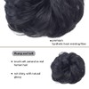 1 Piece Messy Hair Bun Messy Synthetic Chignon Ponytail Wavy