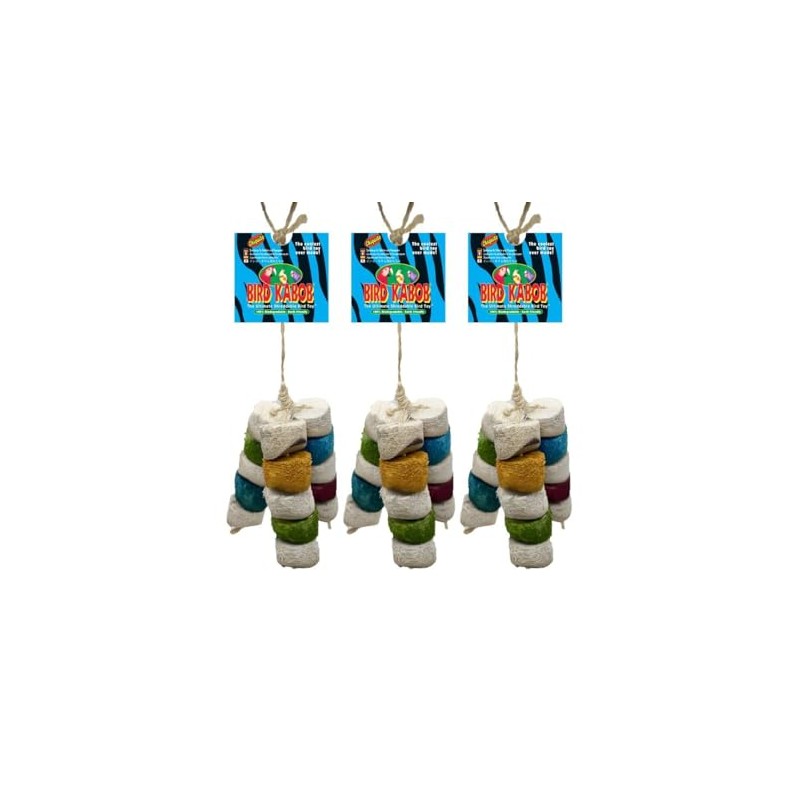 BIRD KABOB Chiquito - 3 Pack - an All-Natural, Holistic,
