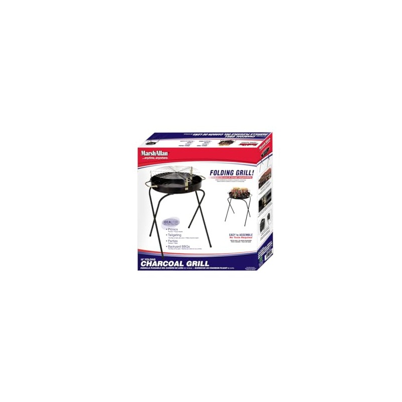 Marsh Allen 717HH-1 Folding Charcoal Grill