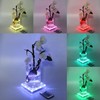 LARDUX Square LED Light Base with Remote -5 Inch Multicolor