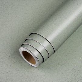 LaCheery 160"x36" Sage Green Granite Contact Paper for Countertops Peel and Stick Kitchen Countertop Contact Paper Waterproof Wallpaper Self Adhesive Bathroom Counter Top Vinyl Wrap Gravel Quartz Look