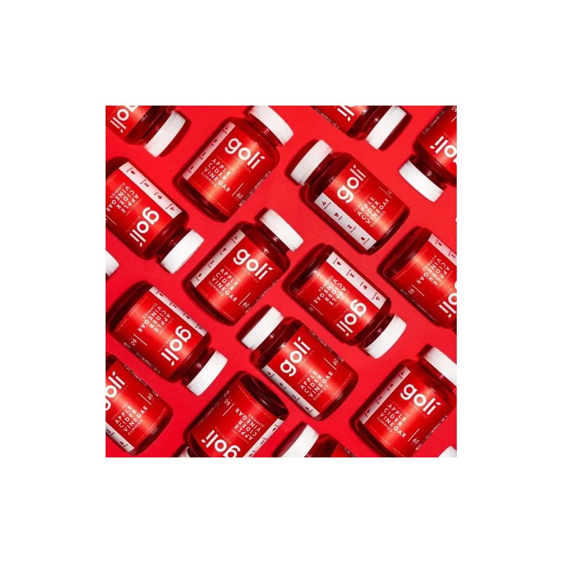 Goli Vinagre De Manzana 60 Gomitas Vitamin B12
