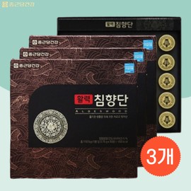 Agarwood Altar Chong Kun Dang Agarwood Pills Agarwood Altar Effects Emperor Agarwood Pills 30 Pills, 3 Pieces / 침향단 종근당 침향환 침향단 효능 황제침향원 30환, 3개