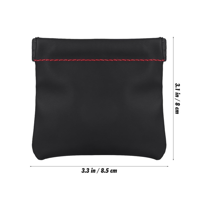 Portable Pu Leather Earphone Headphone Bag Mini Aid Hearing Storage