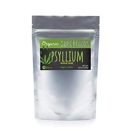 Yupik Organic Whole Husk Psyllium 95%, 8.8 oz (Pack of 6)