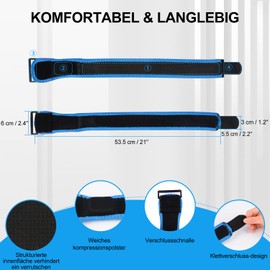 supregear IT Band Straps, 2-Pack Iliotibial Knee Thigh Hip ITB Syndrome Compression Wrap Support Adjustable Breathable Band Compression Wrap Patellar Tendinitis Stabiliser Brace