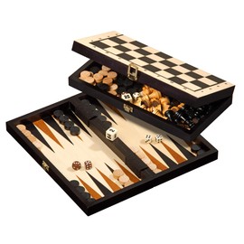 Philos 2511 Travel Chess Backgammon Lady's Set, Field 30 mm, King Height 47 mm