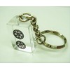 Clear Mah Jongg Pies (Large) Keychain [ryan Pin]