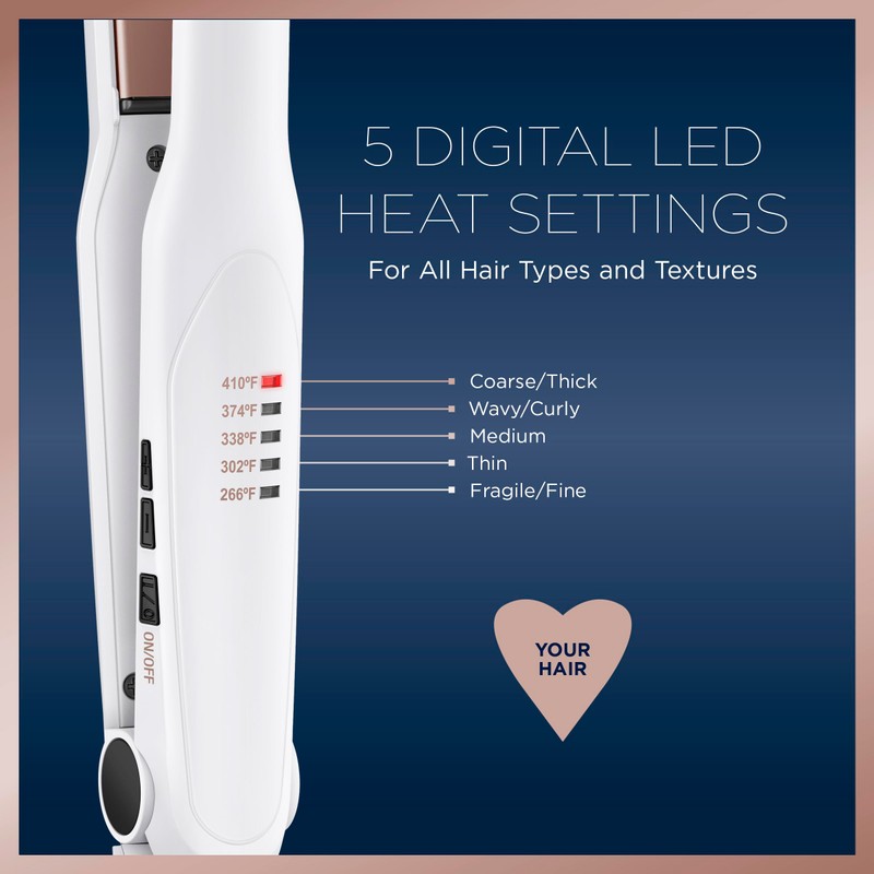 Conair Conair Double Ceramic Flat Iron, 1/2-inch