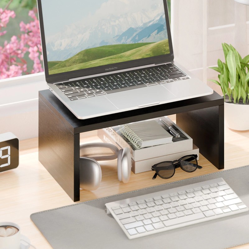 TEAMIX Higher Monitor Stand Riser for Desk Small Monitor Stand