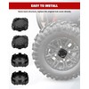 POKIAUTO Wheel Hub Caps for Polaris General 1000/4 1000 2016-2021,