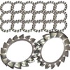 External Serrated Shakeproof Washer Lock Washers Stainless Steel DIN 6798A
