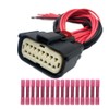 LIZAPUS Headlights Connector Pigtail Compatible with Ram 1500 2019-2025 68533273AB