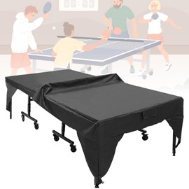 Table Tennis Protective Cover, Waterproof Oxford Polyester Cover, Table Tennis Table Cover, 280 x 153 x 73 cm, Oxford Fabric, Table Tennis Table, Protective Cover, Weatherproof, Wind, Water and UV