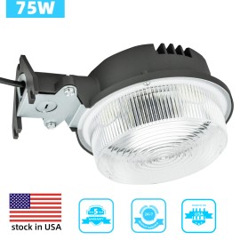 WYZM Outdoor LED Street Light 7800LM Dusk to Dawn Sensor Waterproof Security Lighting