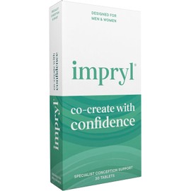 Impryl - Fertility Supplement for Conception – Supports Sperm & Egg Quality – Preconception Supplement for Men & Women – 30 Vegan Tablets – 1 Month Supply