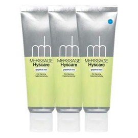 Mersage Hiscare Ag Toothpaste for Hypersensitivity Prevention, Grapefruit Mint Formulated with 1450ppm Fluorine), 2.8 oz (80 g), Set of 3