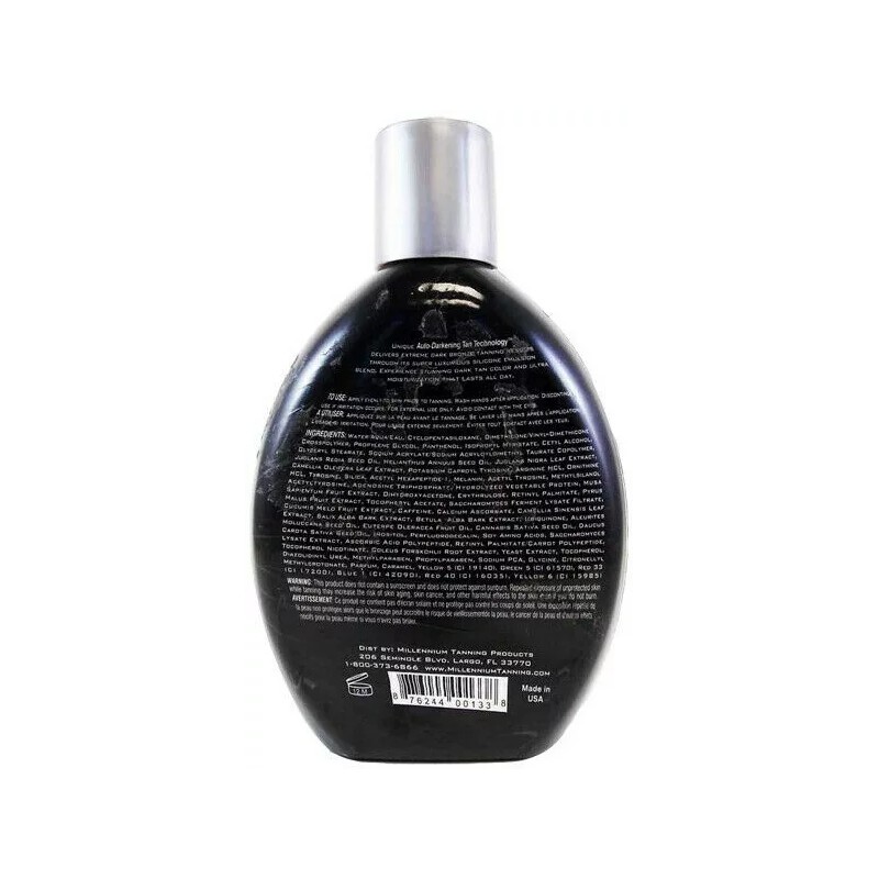 Millennium Tanning PAINT IT BLACK 50X Dark Bronzer Indoor Tan