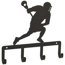 Village Wrought Iron KH-192 Lacross Key Holder Powder Metal Coated