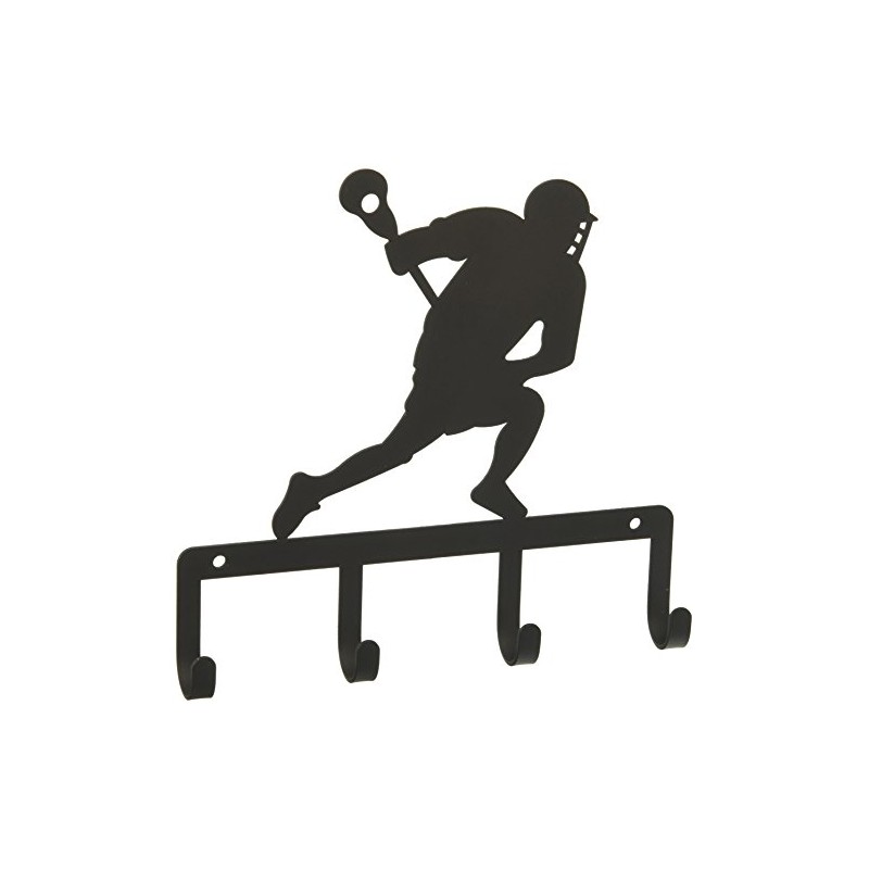 Village Wrought Iron KH-192 Lacross Key Holder Powder Metal Coated