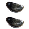 Housoutil Chopstick Rests Holders Ceramic, 2PCS Japanese Spoon Rest, Mini