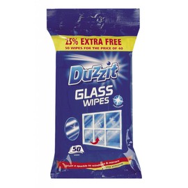 Duzzit Glass Wipes Pack 50
