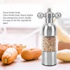 Pepper Mill Professional Refillable Ceramic Rotor Coarseness Adjustable Manual Pepper