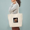 CafePress Yorkie Tote Bag Natural Canvas Tote Bag, Reusable Shopping