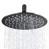 AULEEND 8 Inch Round Rain Shower head, High Flow Stainless