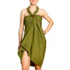PANASIAM Sarong Unicolour for Men and Women, Multi-Functional Cloth Made