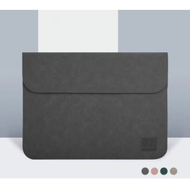 Surface Laptop Go/Go 2 (12.4 inch) Case/Cover, Leather, Power Storage Pouch, Second Bag Type, Lightweight, Thin, PU Leather, Scratch-Resistant, Stylish, Surface Laptop Go/Go 2, Bag Type, Leather