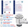 15Amp 19mm Latching Push Button Switch 12V DC 24V Waterproof